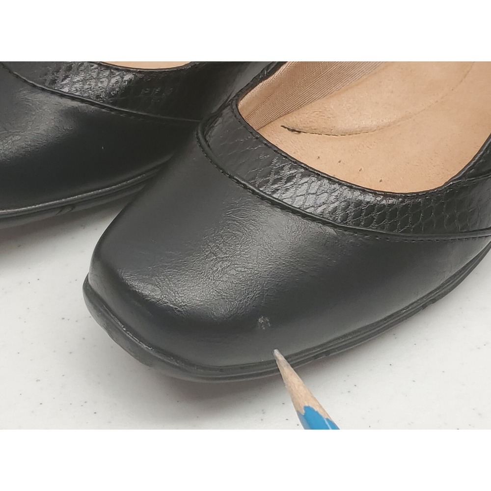 LifeStride Women's Deja Vu Black Slip-On Flats Shoes Size 8M EUC - Picture 4 of 8